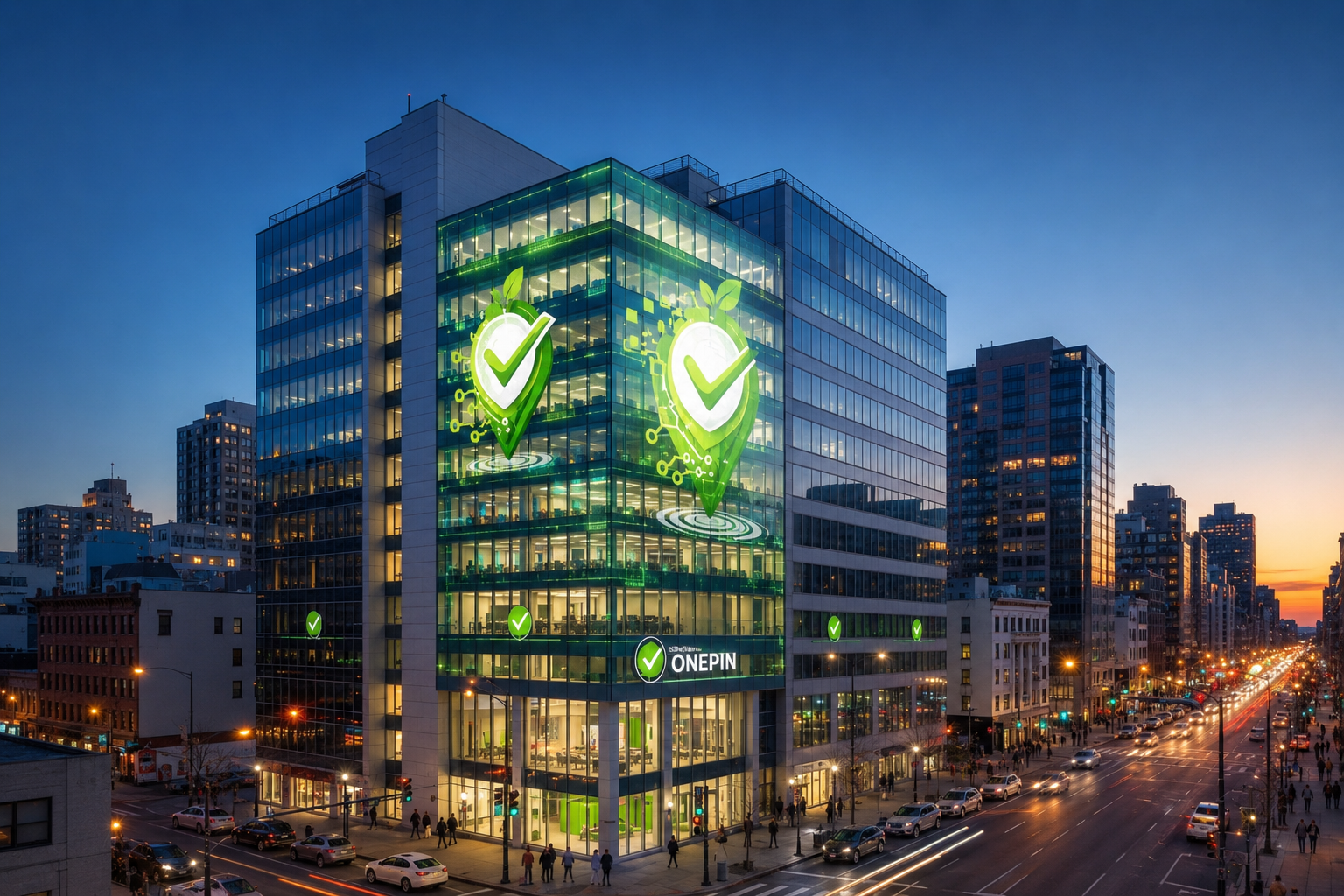 OnePin Building ID Detail visual